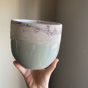 Anthropologie flower pot